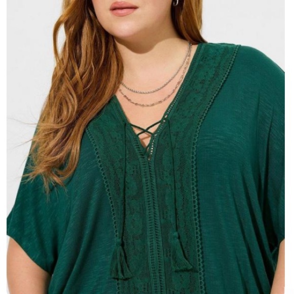 NWT TORRID Dolman Top - Picture 4 of 6